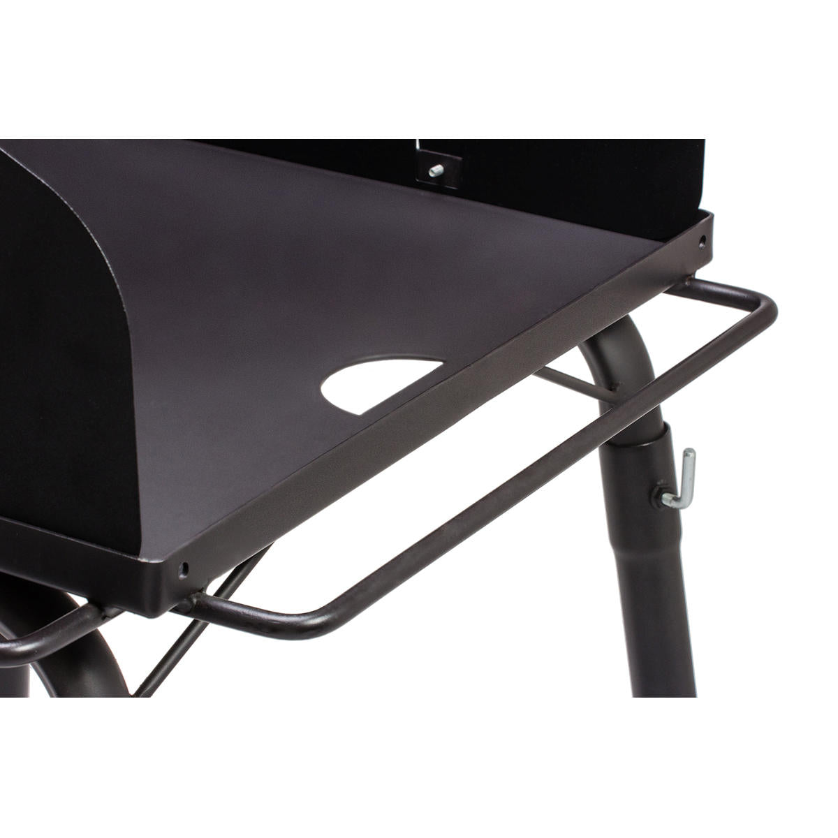 Dutch oven bord fe45 med vindskjerm 87 cm montert med gryter