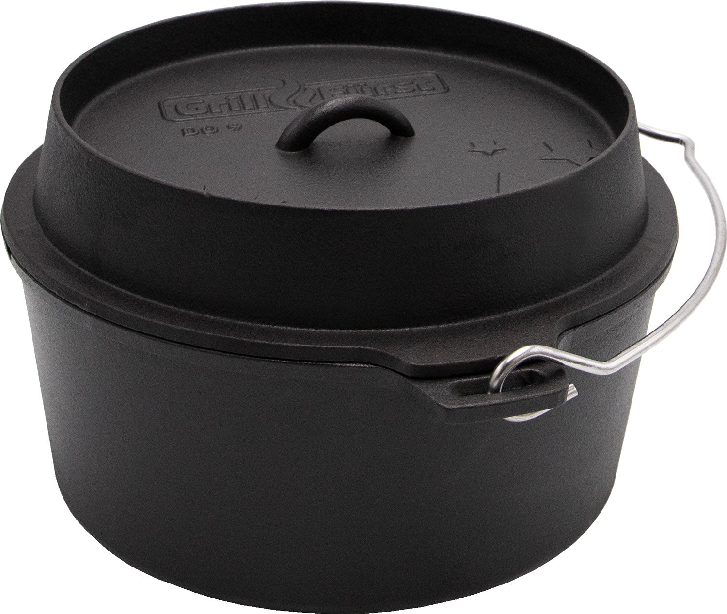 Dutch oven DO9 støpejern 9,1 l flat bunn 29,9 cm i bruk