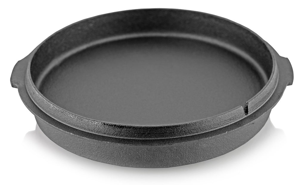 Dutch oven ft6-t uten føtter 5,5 L støpejern Petromax detalj av håndtak