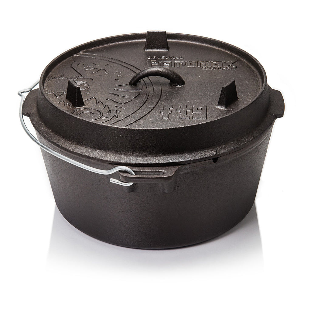 Dutch oven ft9-t uten føtter 7,5 L støpejern forfra