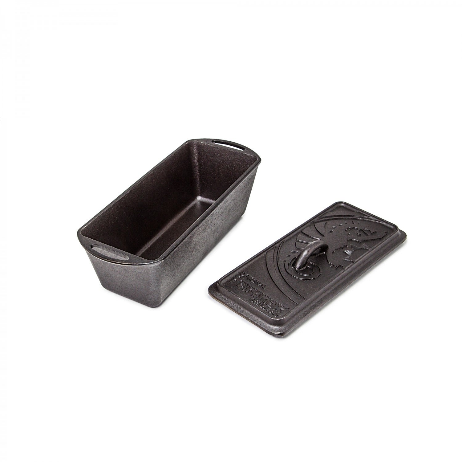 Dutch oven kasseform K4 støpejern 2,5 liter - Petromax med lokk