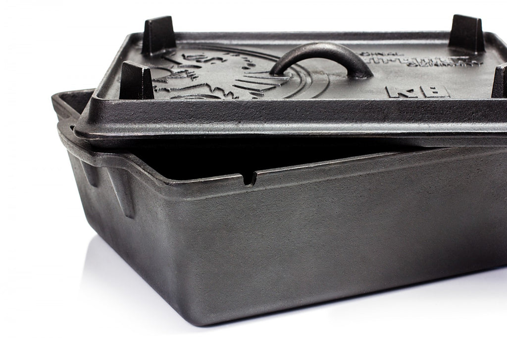 Dutch oven kasseform K8 støpejern stekepanne funksjon