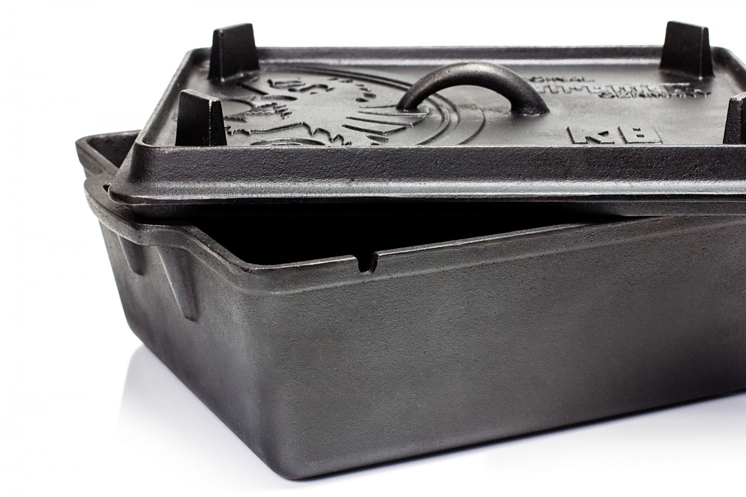 Dutch oven kasseform K8 støpejern stekepanne funksjon