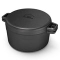 Dutch oven Large 28 cm støpejern - The Bastard for grilling og steking