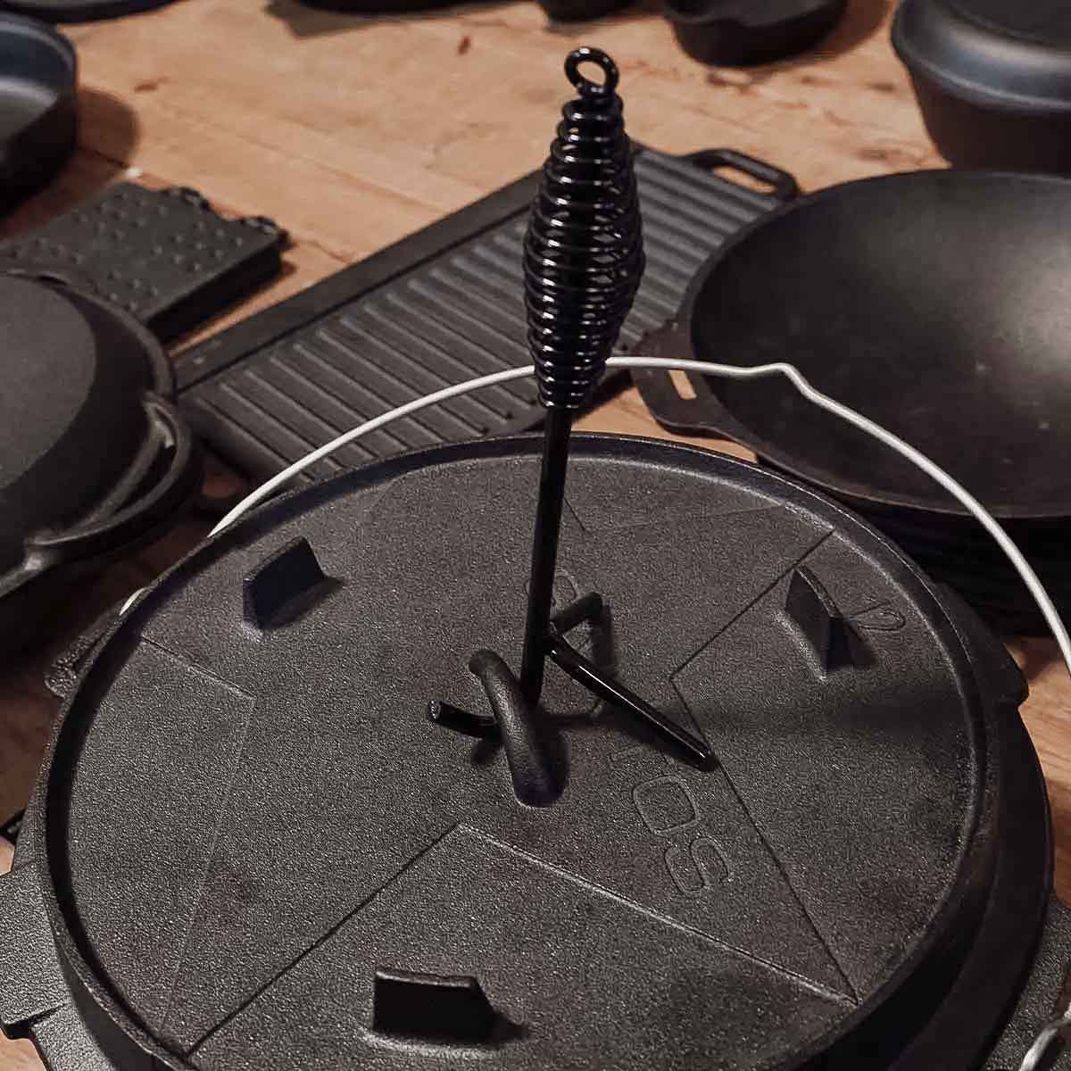 Dutch oven lokkløfter 26 cm - SANTOS bakside