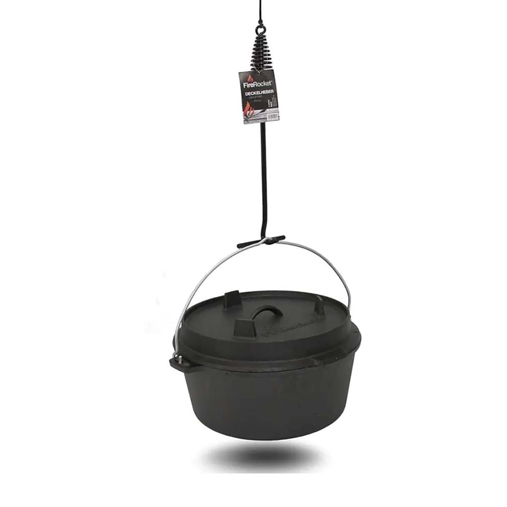 Dutch oven lokkløfter 35 cm - FireRocket bakside