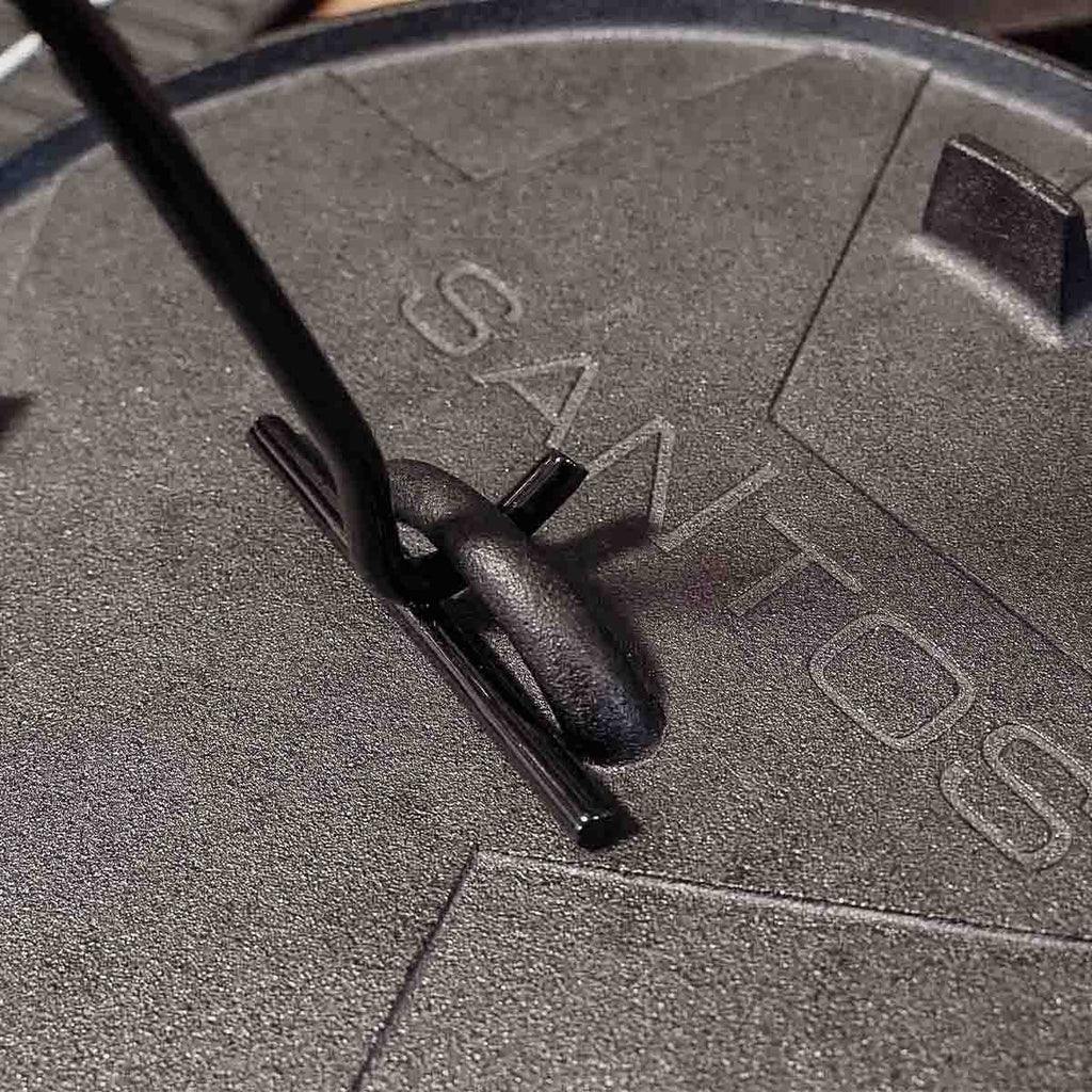 Dutch oven lokkløfter 35 cm stål - SANTOS bakside