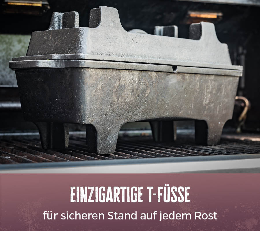 Dutch oven sett brødform BK4 støpejern sammen med grillbriketter
