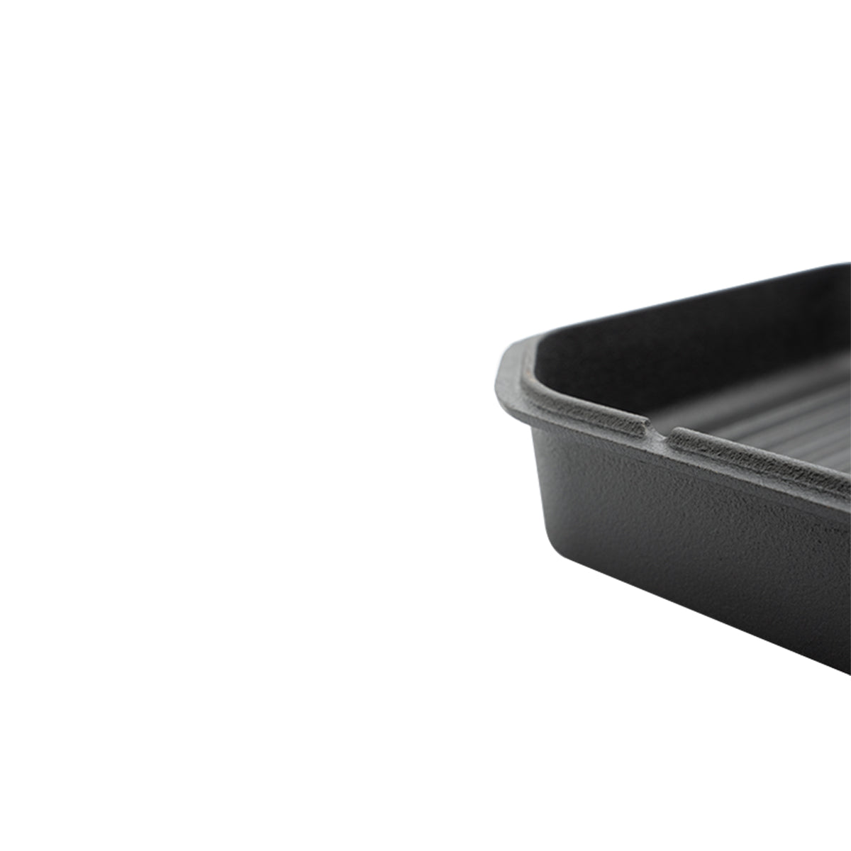 Dutch oven Square 10 qt uten føtter støpejern 9,5 l lokk som grillpanne