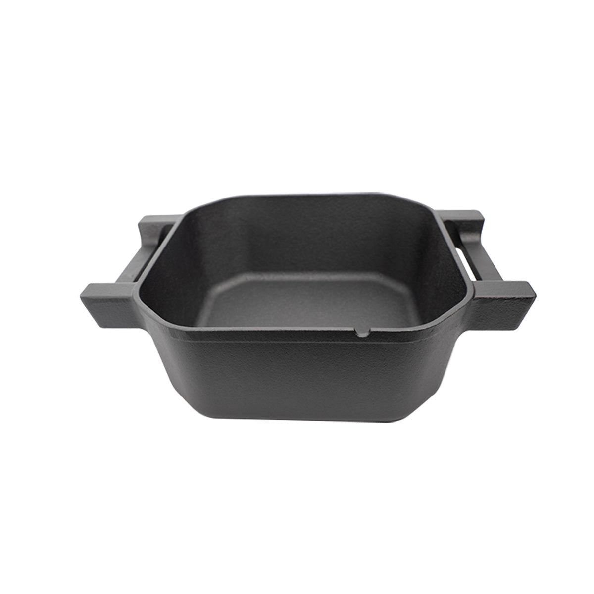 Dutch oven Square 7 qt uten føtter støpejern 6,5 l - SANTOS med termometer