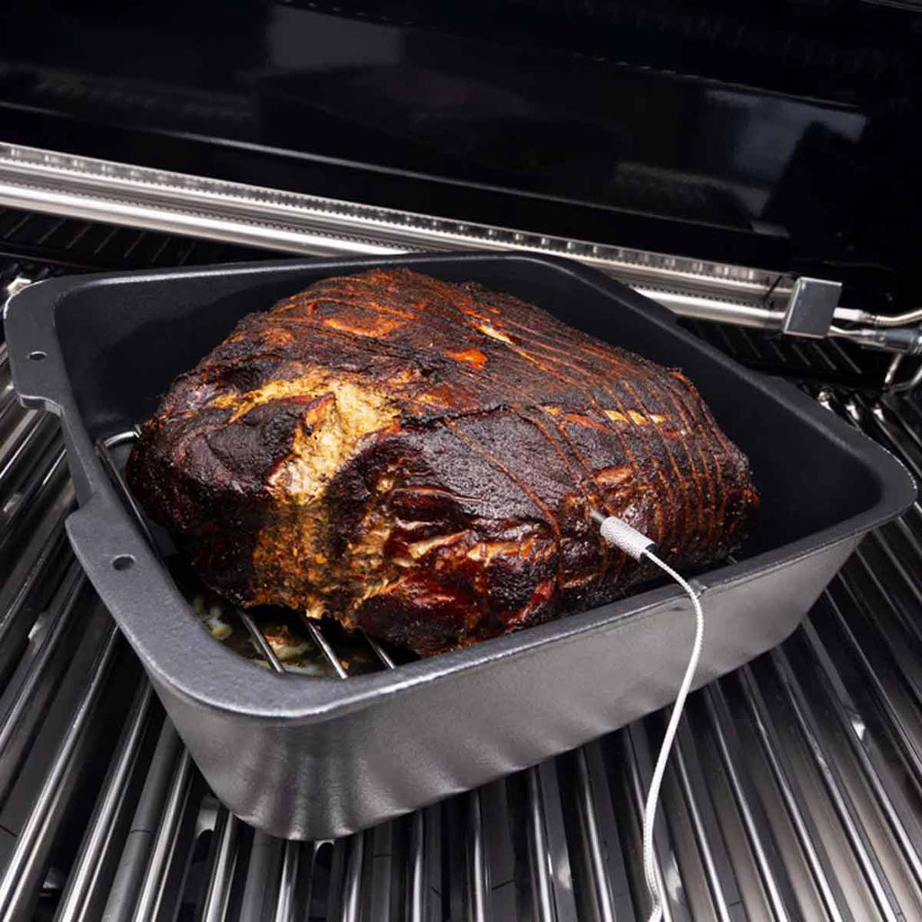 Dutch oven støpejern - Broil King bakside