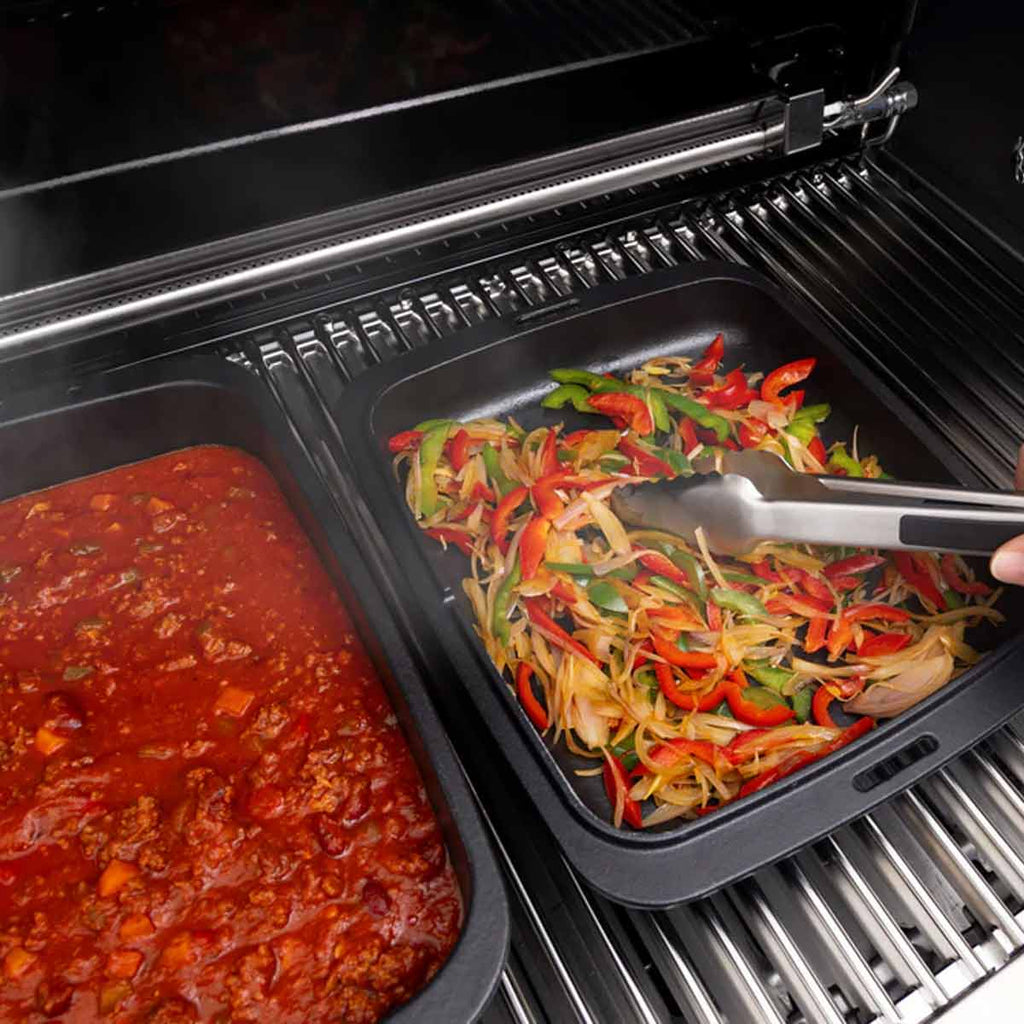 Dutch oven støpejern - Broil King nærbilde av håndtak