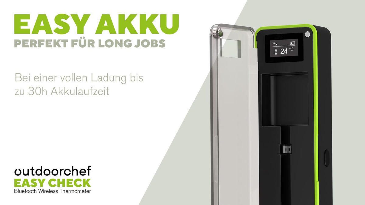 Easy Check Single trådløst Bluetooth steketermometer app-skjermbilde