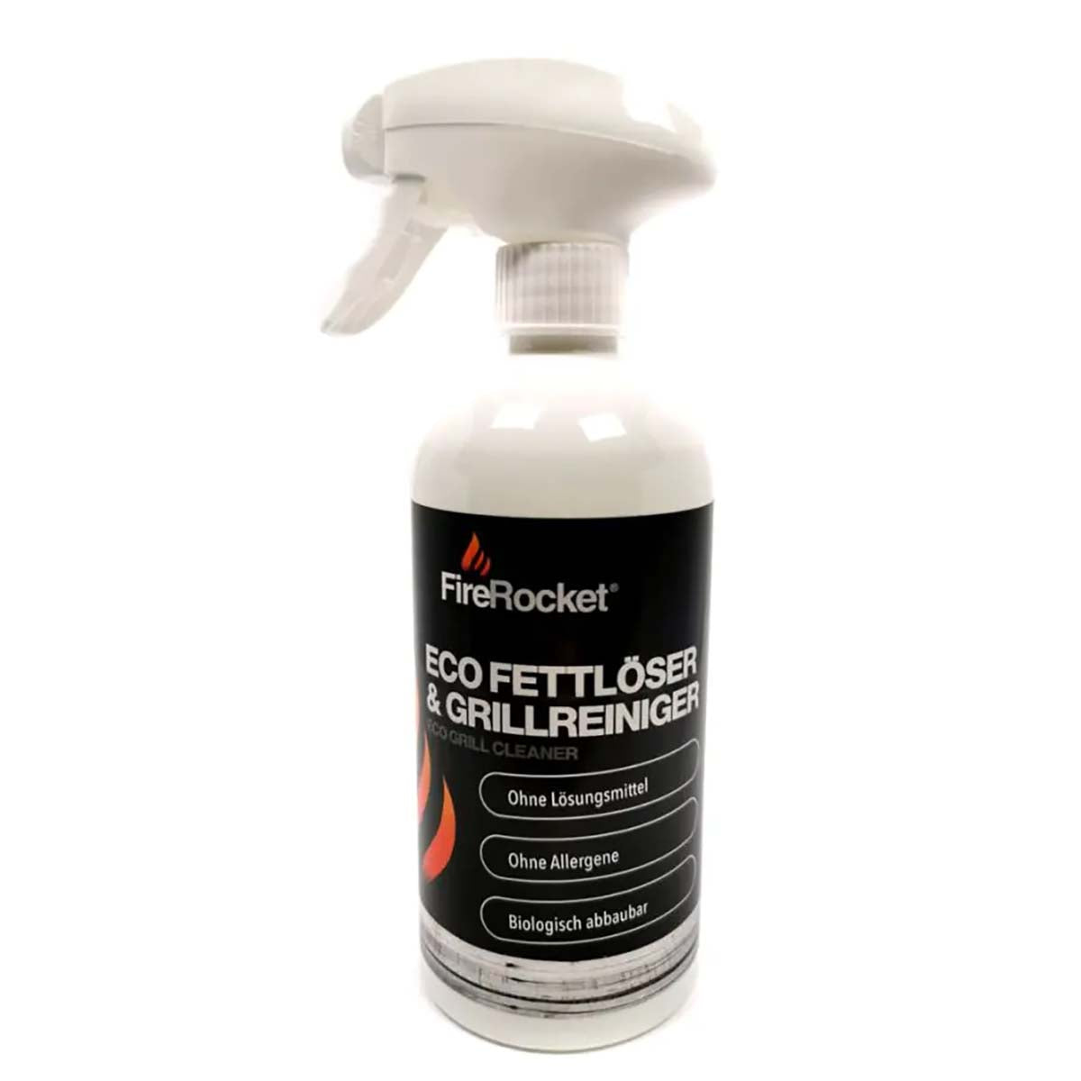 Eco avfetter og grillrengjøringsmiddel 500 ml - FireRocket for effektiv rengjøring