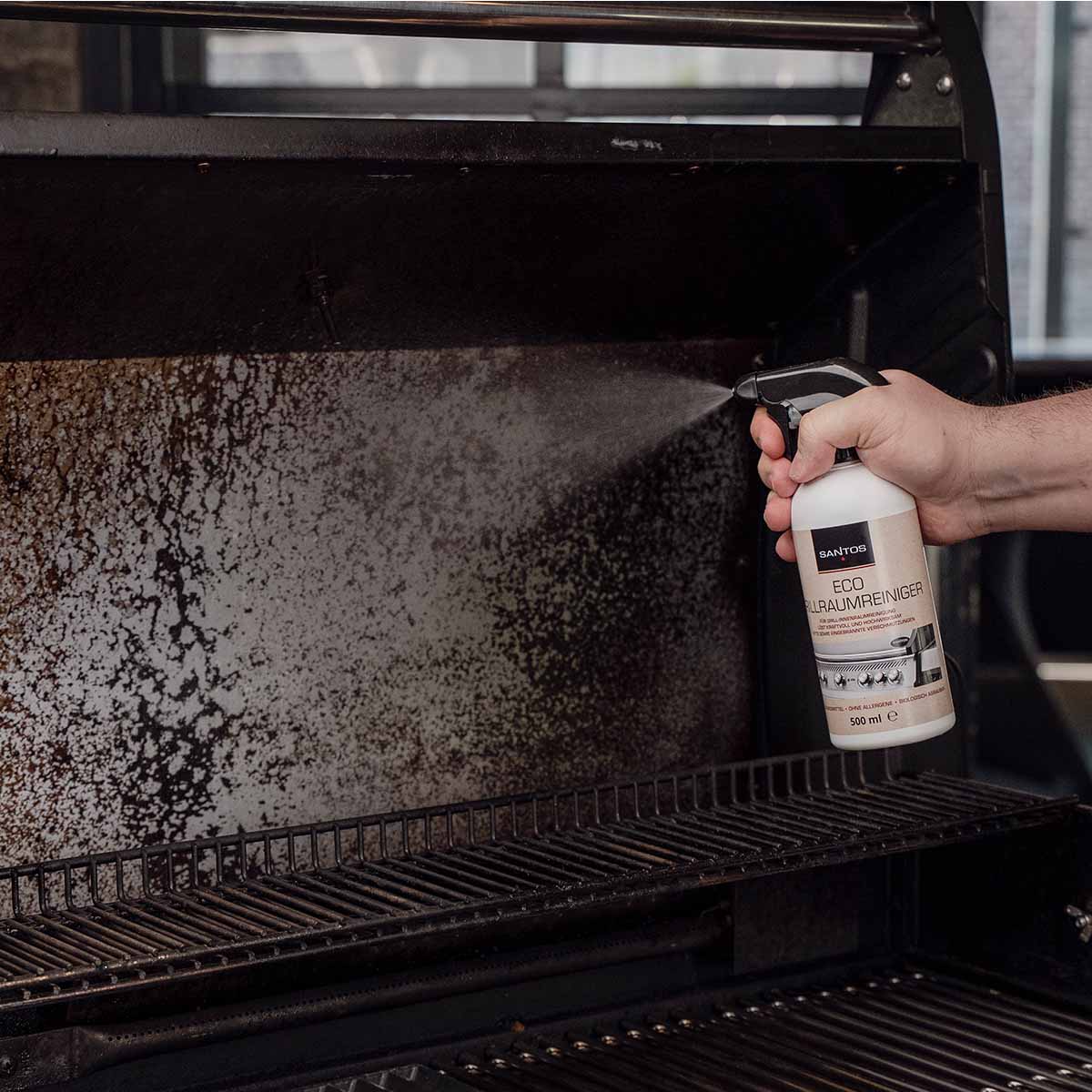 Eco grillrengjøringsmiddel 500 ml - SANTOS detalj spraydyse