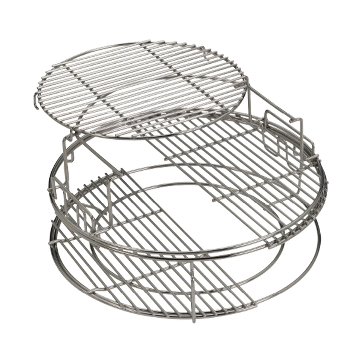 EGGspander-sett 5-delt for Large Big Green Egg forfra