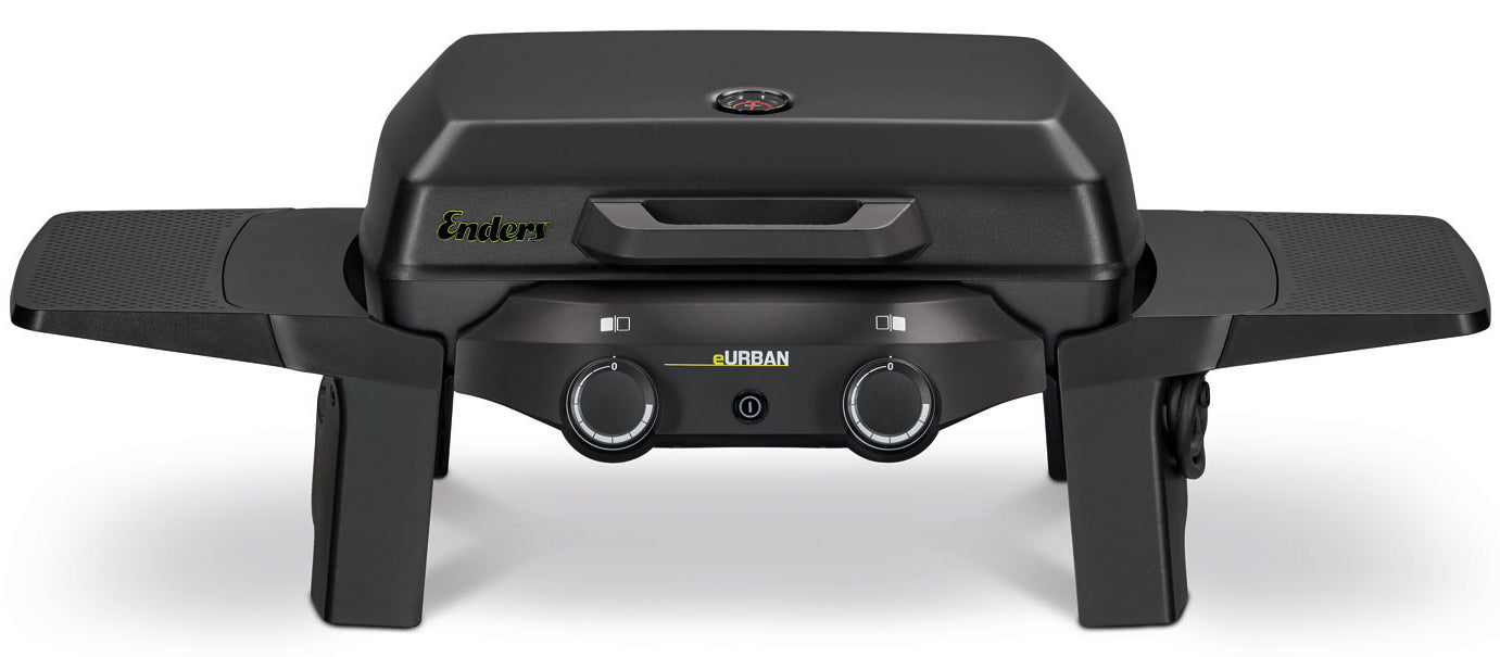 Elektrisk bordgrill eUrban 2 støpejernsrist forfra