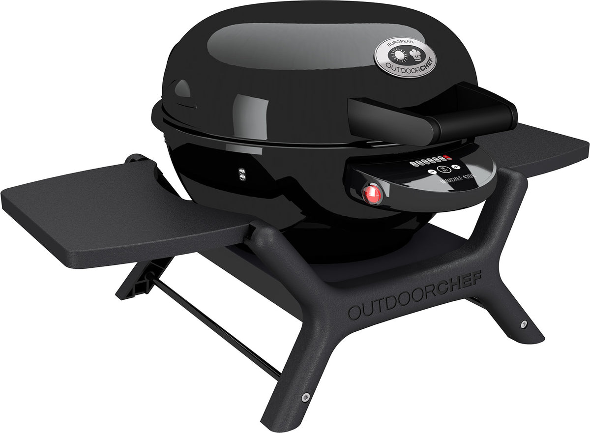Elektrisk bordgrill Minichef 420 E montert på vogn