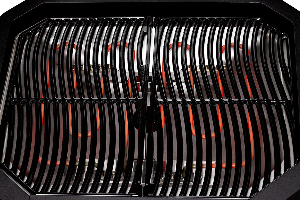 Digital temperaturvisning på Elektrisk grill E-500