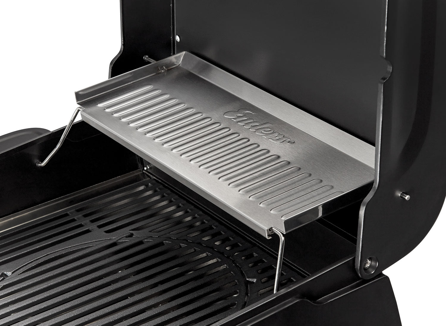 LED-belyste kontrollknapper på Elektrisk grill eFlavour 2 Turbo 3 elementer støpejernsrist