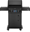 Elektrisk grill Rogue EQ 365 matt svart front