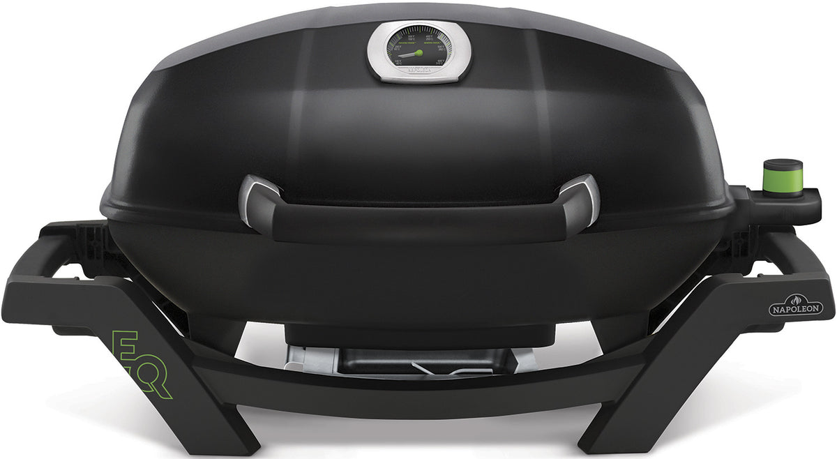 Elektrisk grill TravelQ PRO285E 2200W støpejernsrist forfra