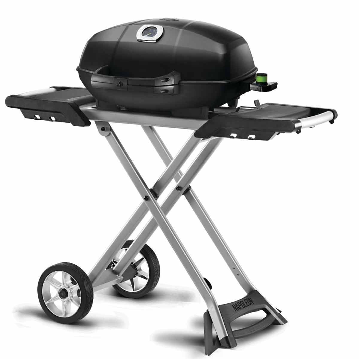 Nærbilde av temperaturkontroll på Elektrisk grill TravelQ PRO285EX