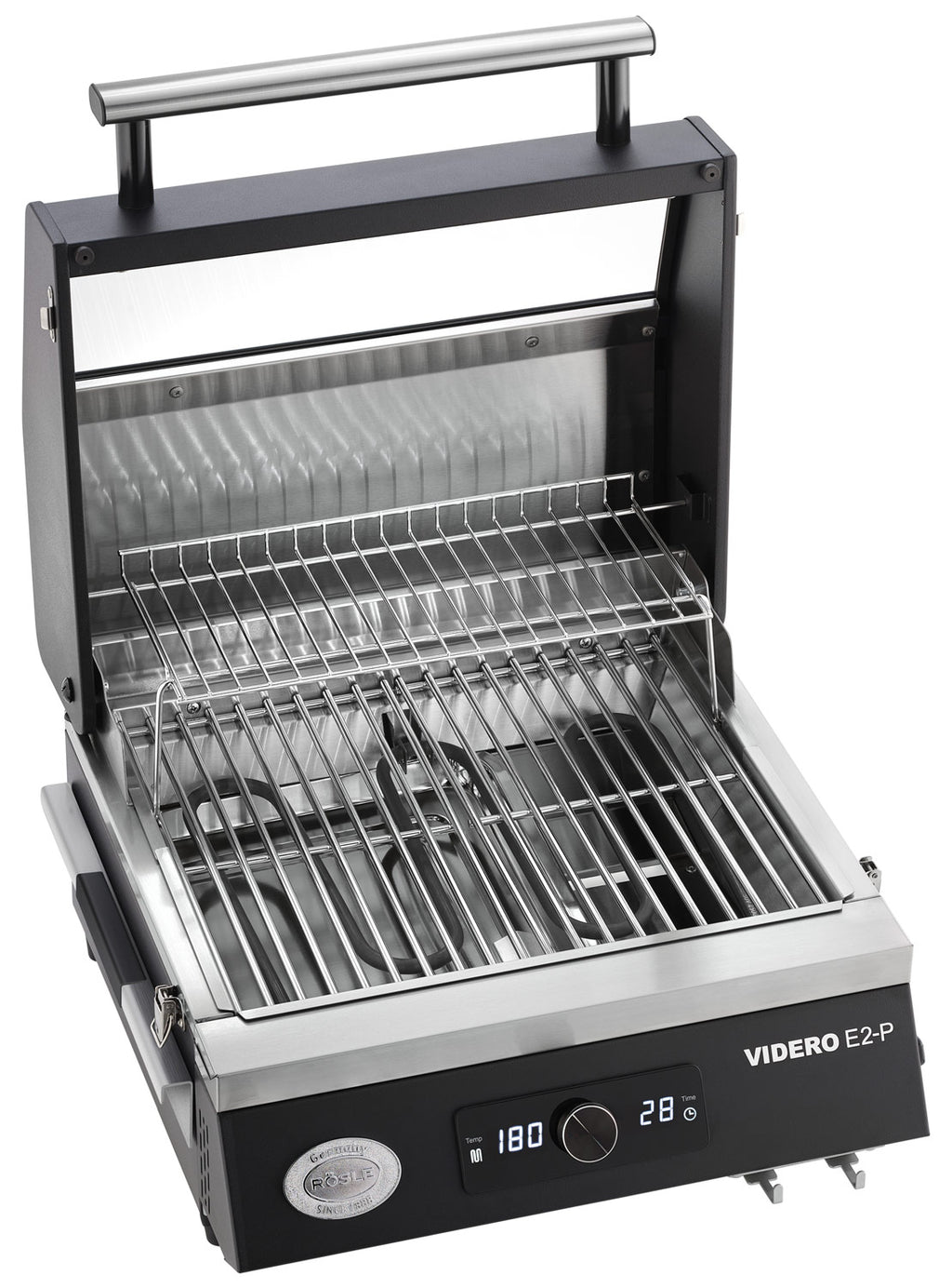 Detalj av grillrist i Elektrisk grill Videro E2-P campinggrill 2800W