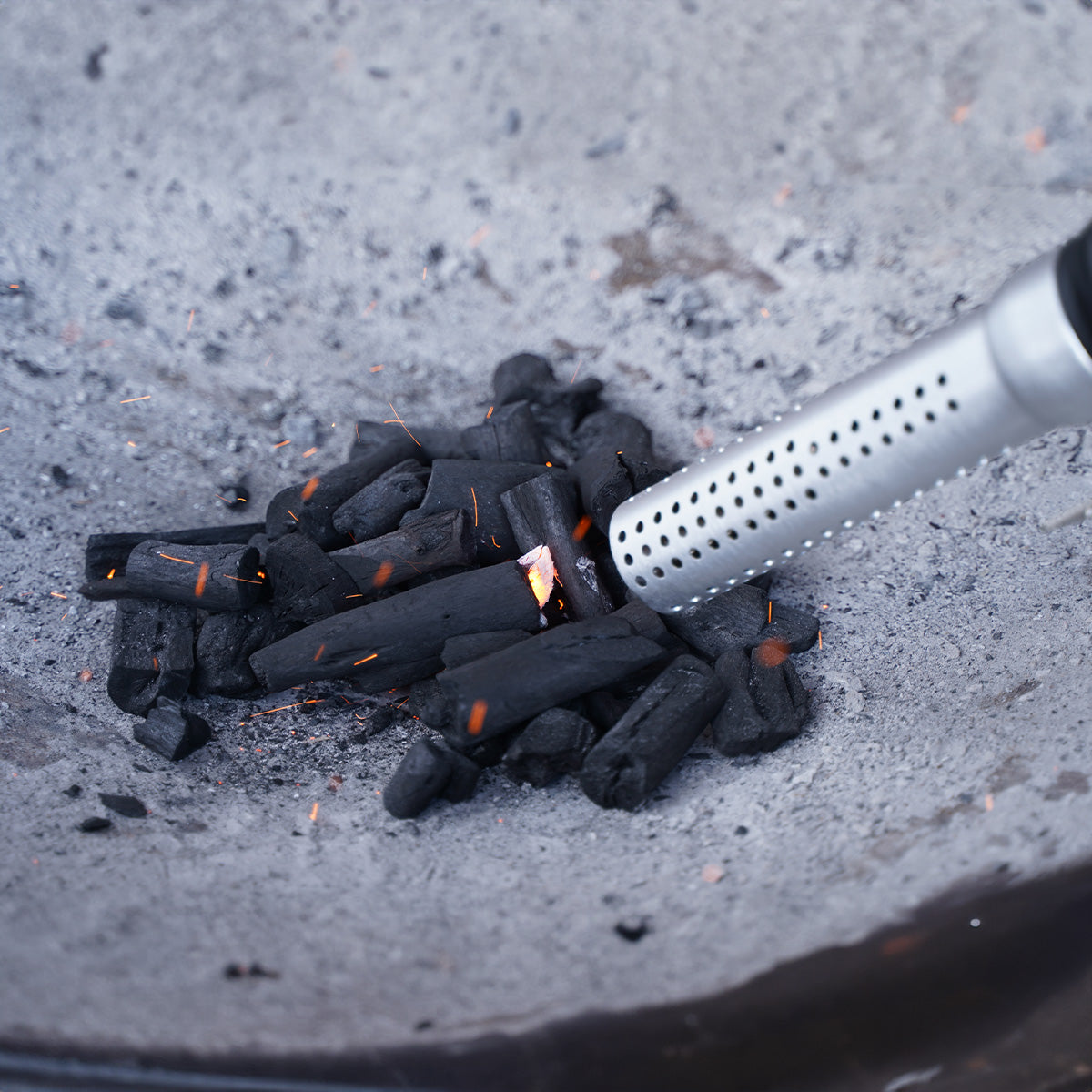Elektrisk grilltenner med varmluft - SANTOS ledning og plugg