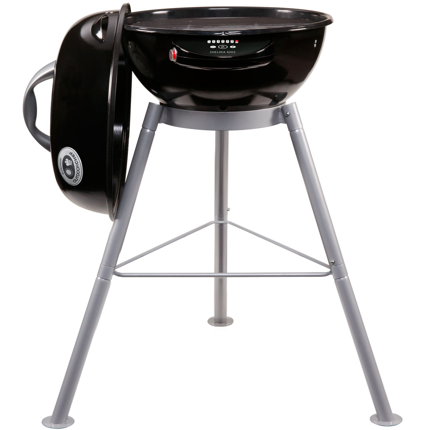 Bakside av Elektrisk kulegrill Chelsea 420E 2 kW 39,5 cm