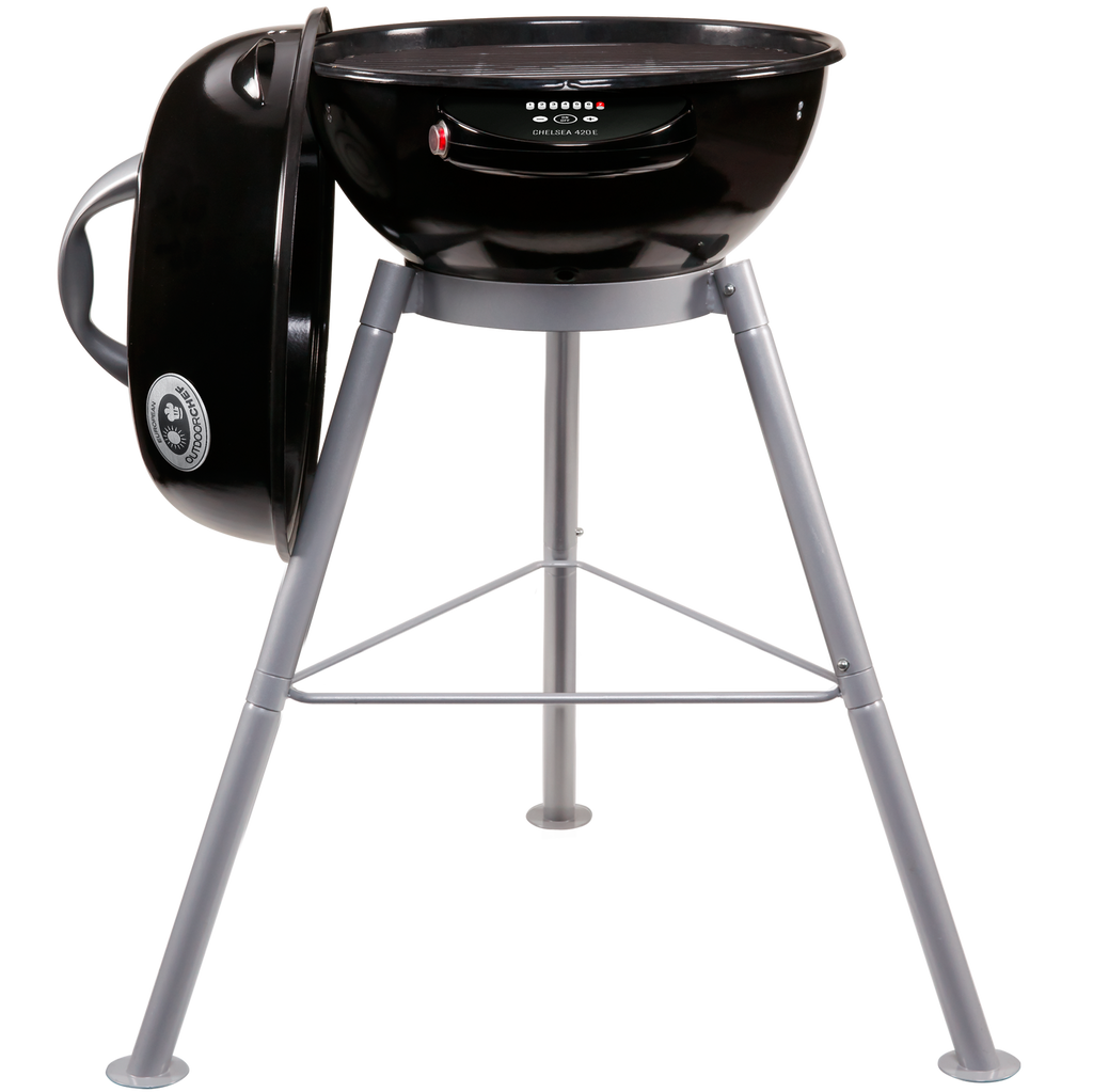 Bakside av elektrisk kulegrill Chelsea 420E 2 kW 39,5 cm