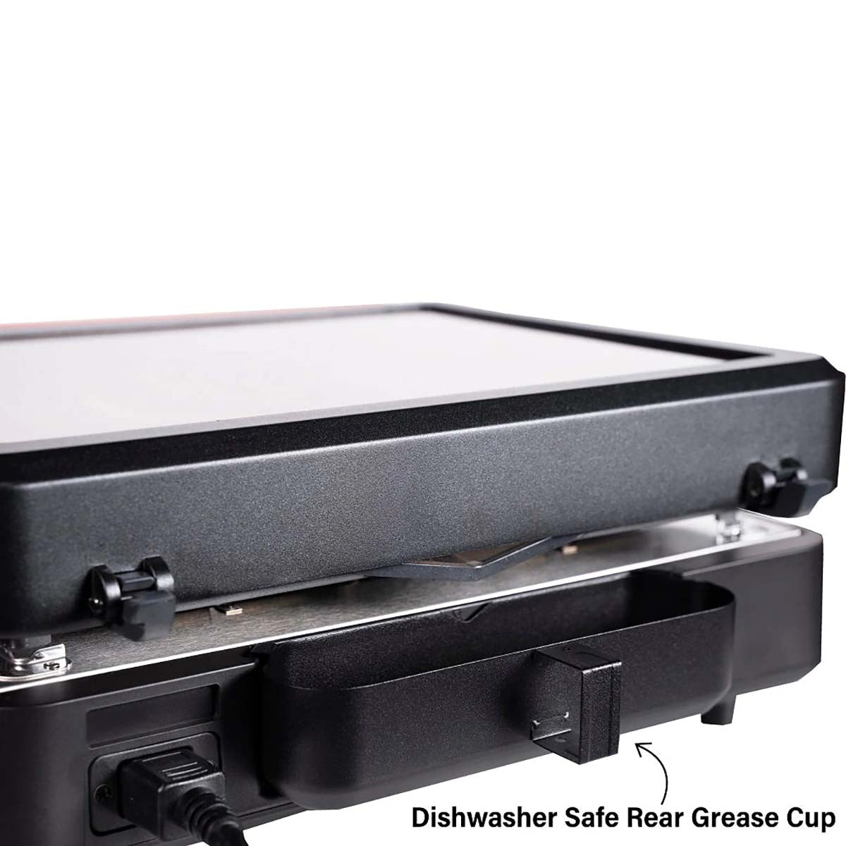 Oppbevaring av Elektrisk plancha 17" med lokk 43 cm bordmodell - Blackstone bordmodell