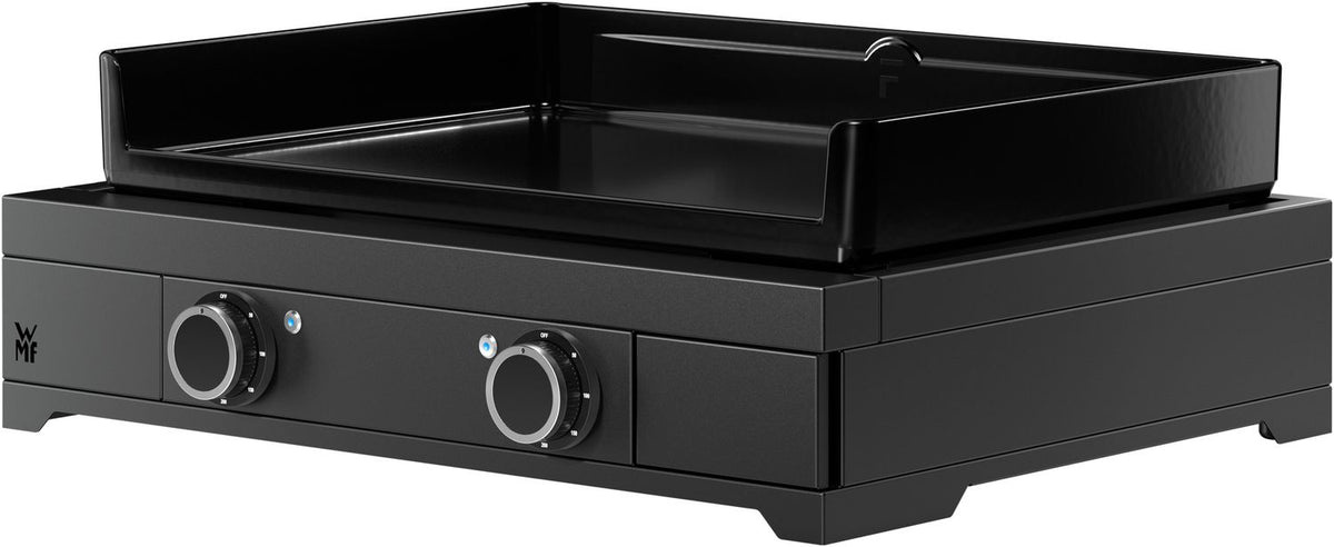 Montert Elektrisk plancha grill Edition One 60 cm støpejern - WMF i bruk