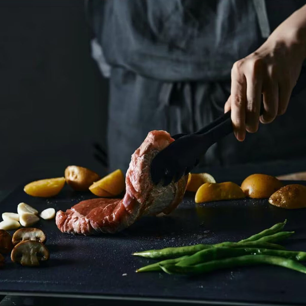 Elektrisk plancha MAGIC GRILL svart 950W bakside