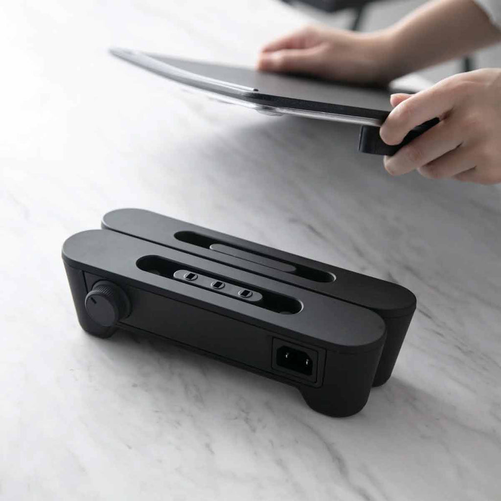 Elektrisk plancha MAGIC GRILL svart 950W med tilkoblingskabel