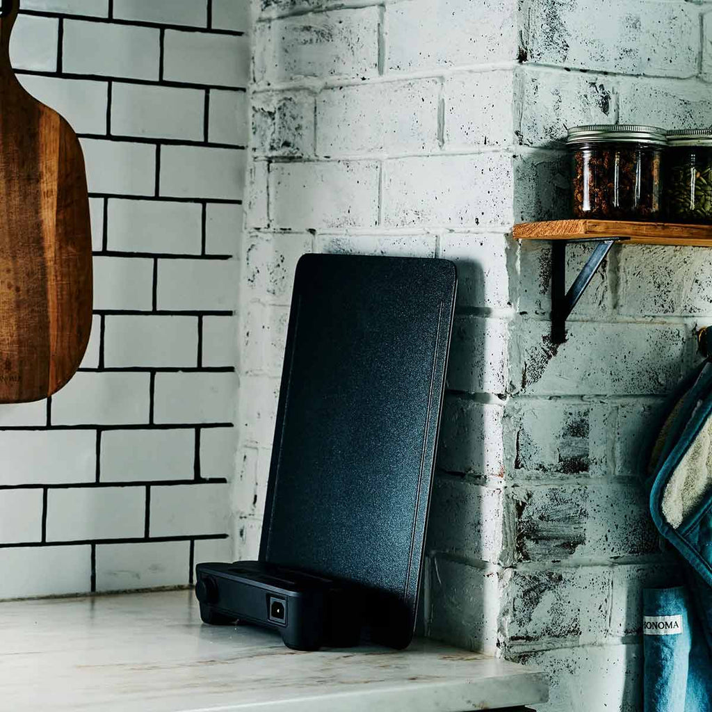 Elektrisk plancha MAGIC GRILL svart 950W pakkeboks