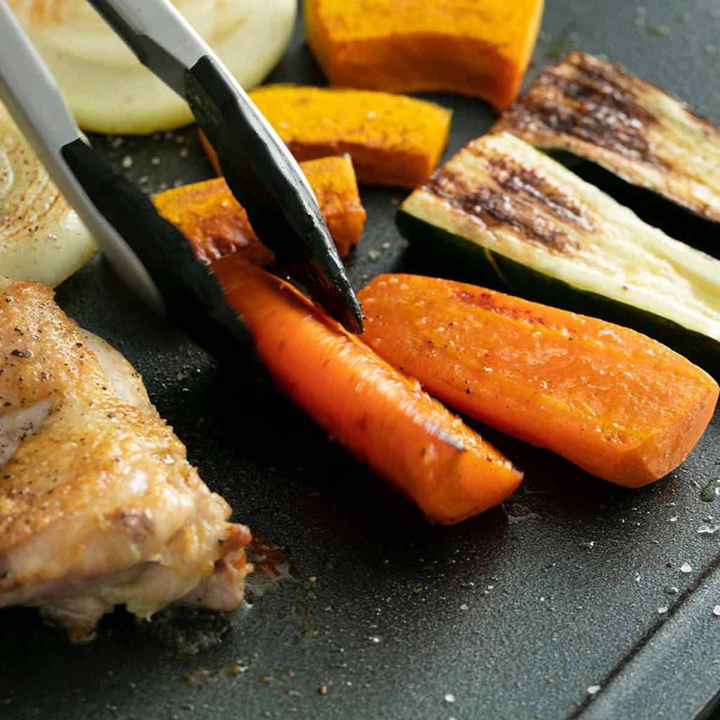 Elektrisk plancha MAGIC GRILL svart 950W sideprofil