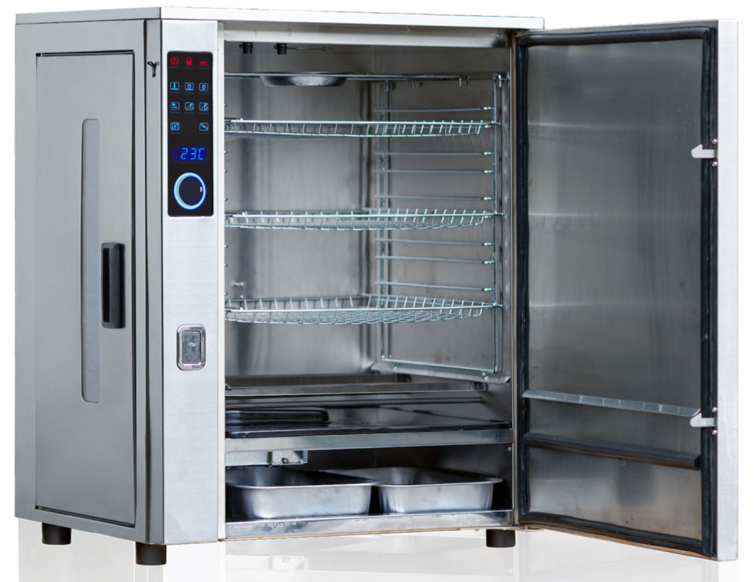 Oversikt Elektrisk røykovn Professional BS1019 76 liter - Bradley Smoker med LED-display