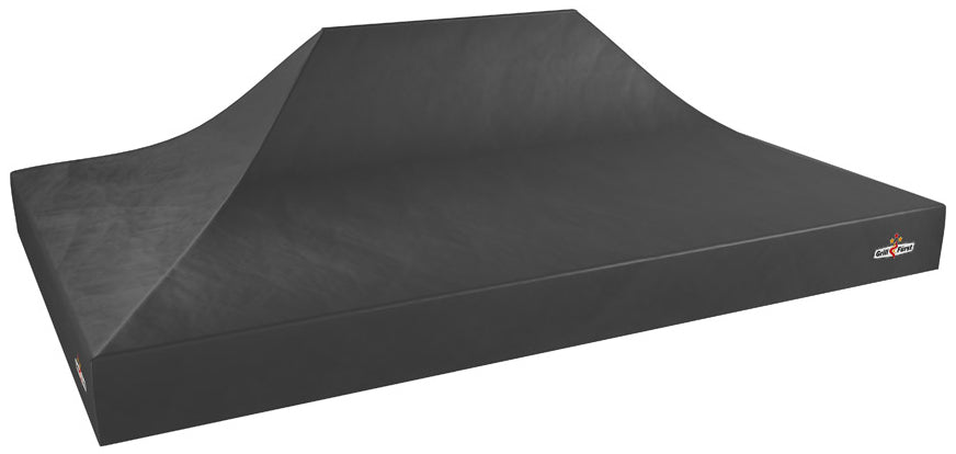 Erstatningsduk for grillpaviljong 3x4,5 m polyester - Grillfürst sett forfra