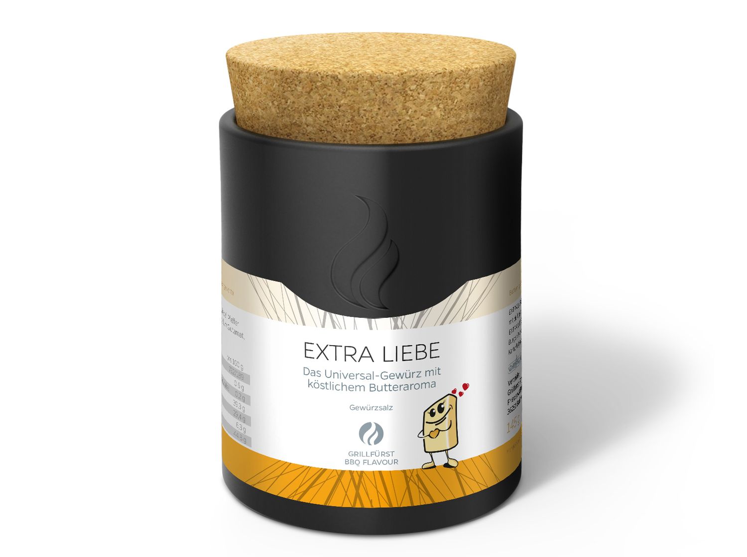 Extra Liebe universalkrydder keramikkboks 145 g - Grillfürst for smakfull grilling