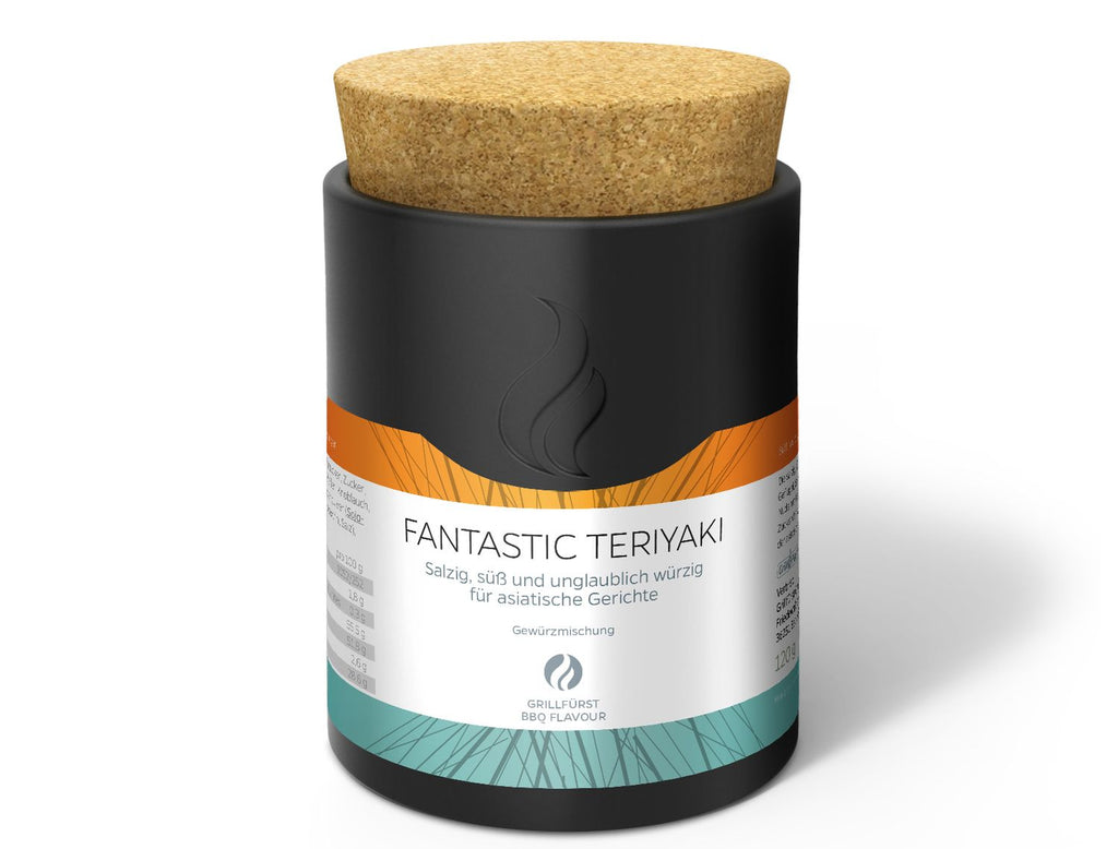 Fantastic Teriyaki asiatisk krydderblanding 120 g - Grillfürst forfra