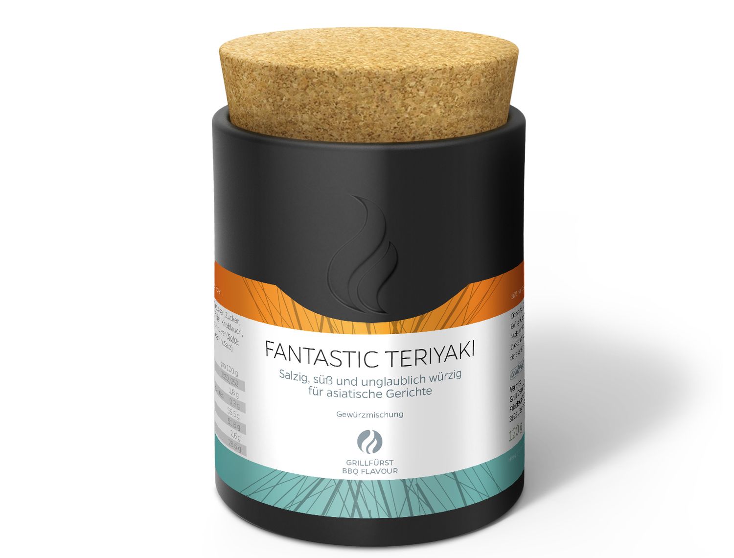 Fantastic Teriyaki asiatisk krydderblanding 120 g - Grillfurst forfra