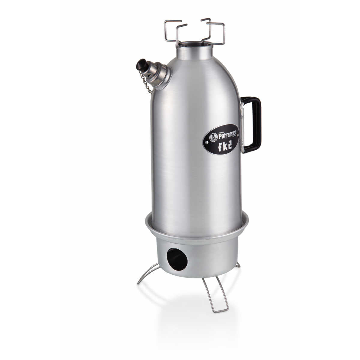Feuerkanne fk2 med bålpanne 1,2 l forfra Petromax