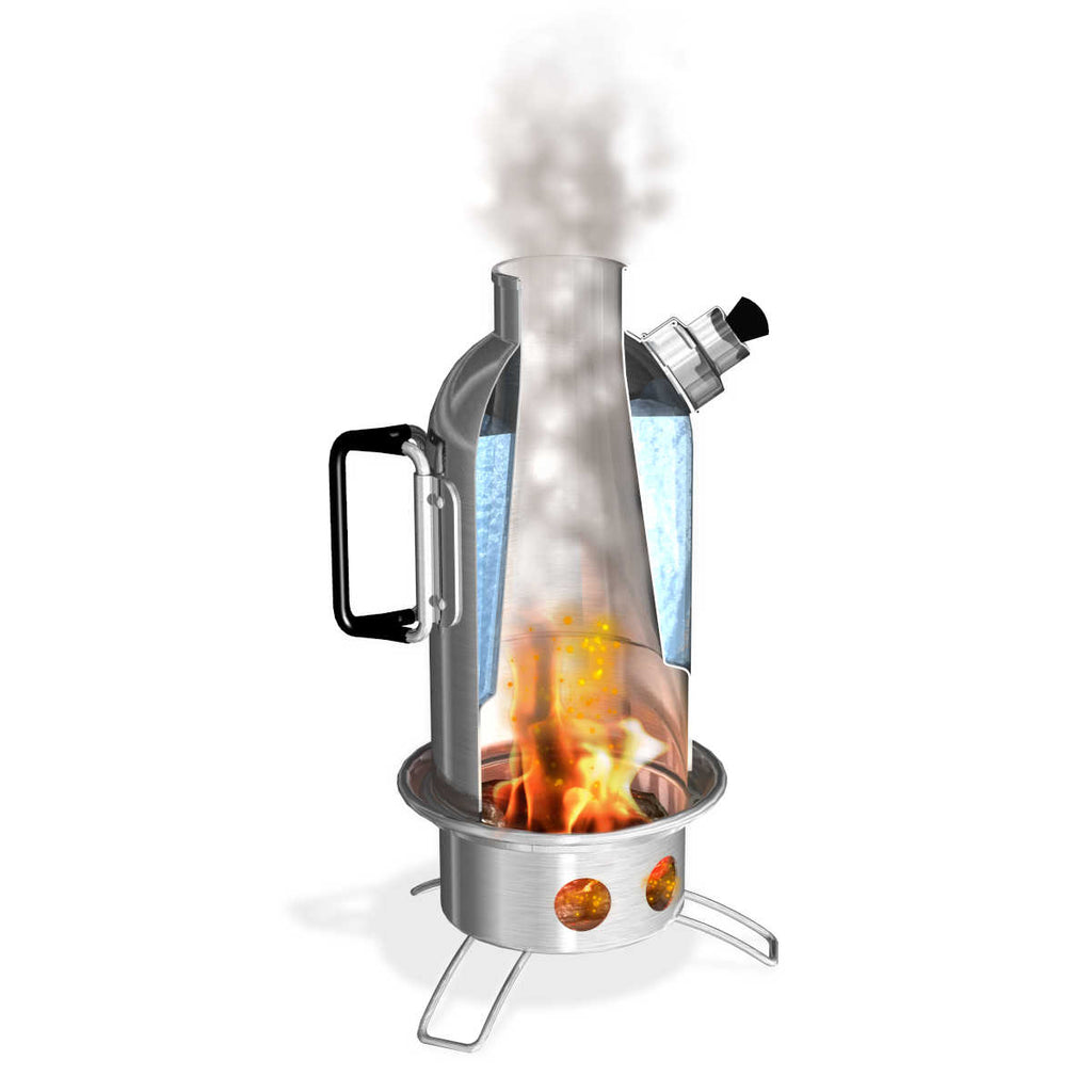 Detalj av Feuerkanne fk2 med bålpanne 1,2 l - Petromax