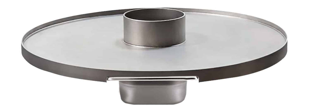 Feuerplatte 60 cm stål 6 mm for ICON / JUNIOR forfra
