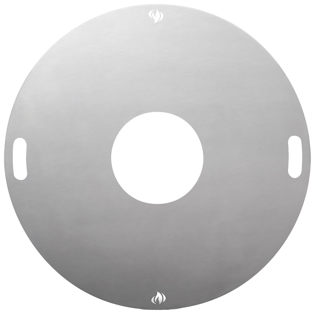 Feuerplatte 75 cm for kulegrill 47/57 cm forfra