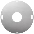 Feuerplatte 75 cm for kulegrill 47/57 cm forfra