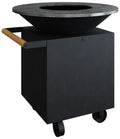 Feuerplatte Classic Black 100 PRO cm - OFYR forfra
