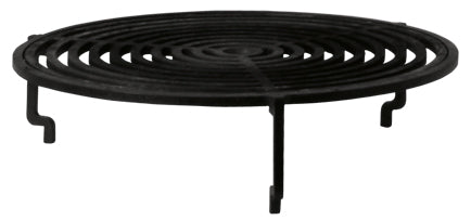 Feuerplatte Classic Corten 100 med grillrist og tilbehør med ild