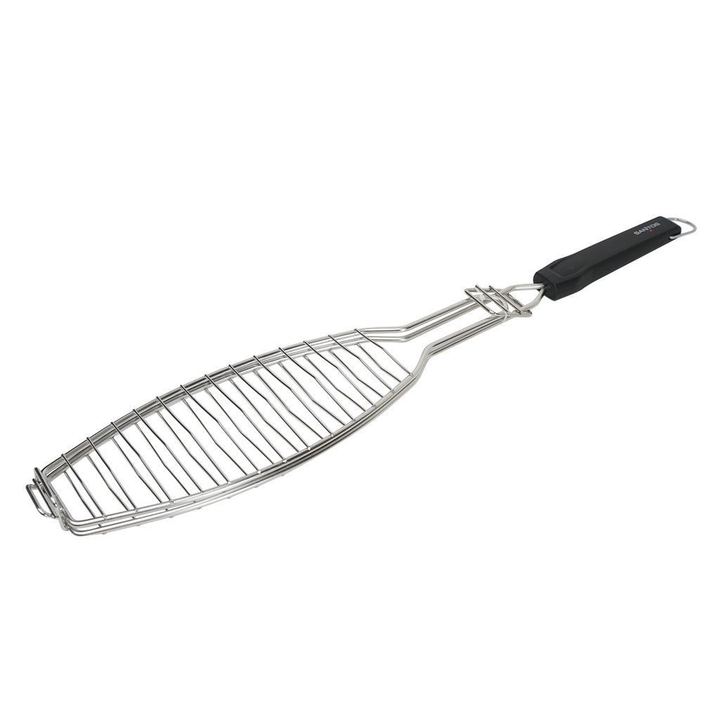 Fiskeholder rustfritt stål 61,5 cm - SANTOS forfra
